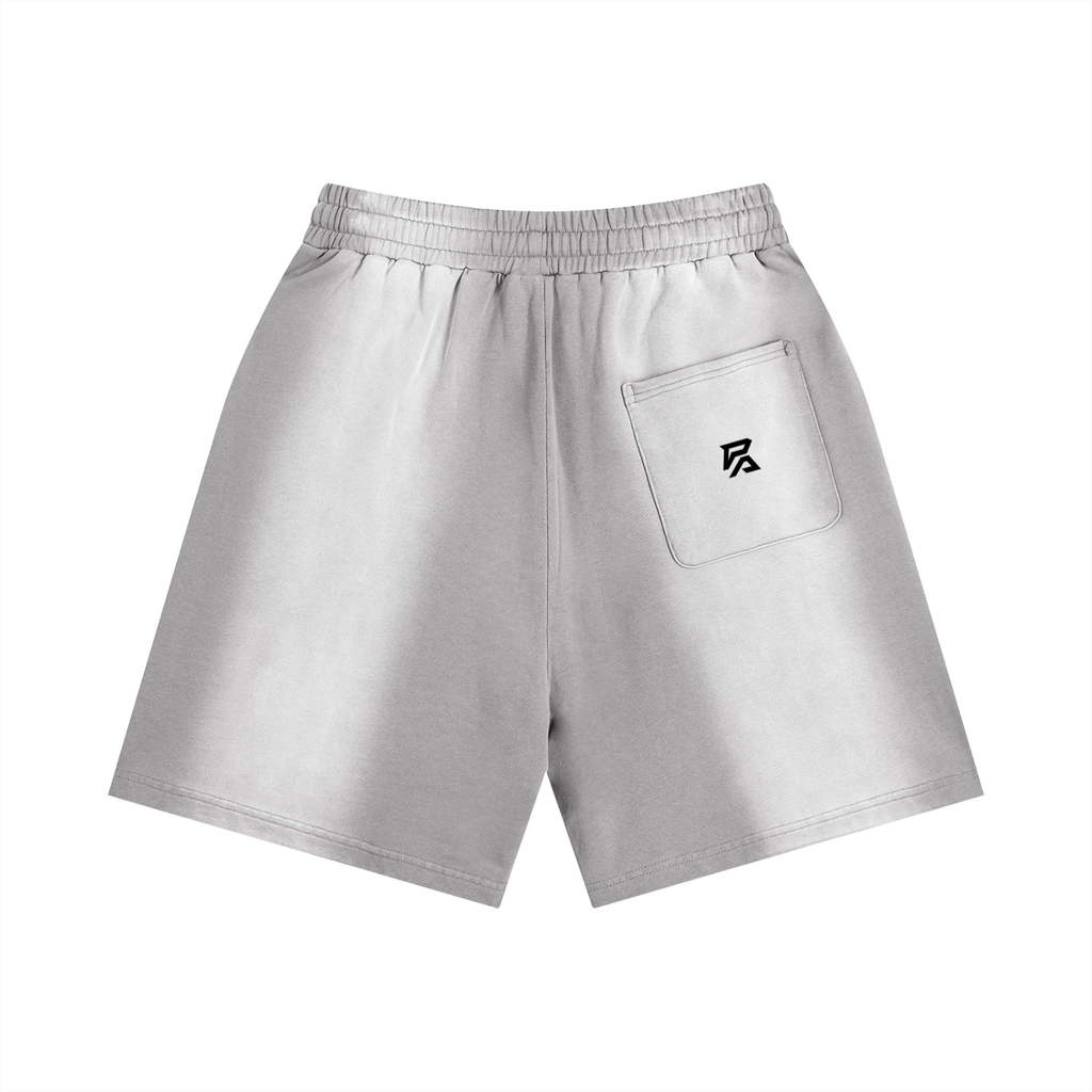 Prime Sun Fade Distressed Shorts